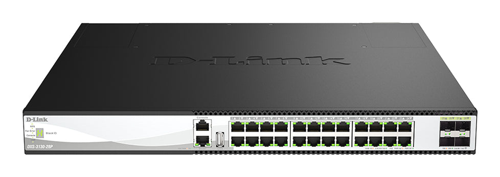 D-LINK 24 Ports 10G PoE 60W + 4 Ports 25G SFP28 Managed Switches 790W