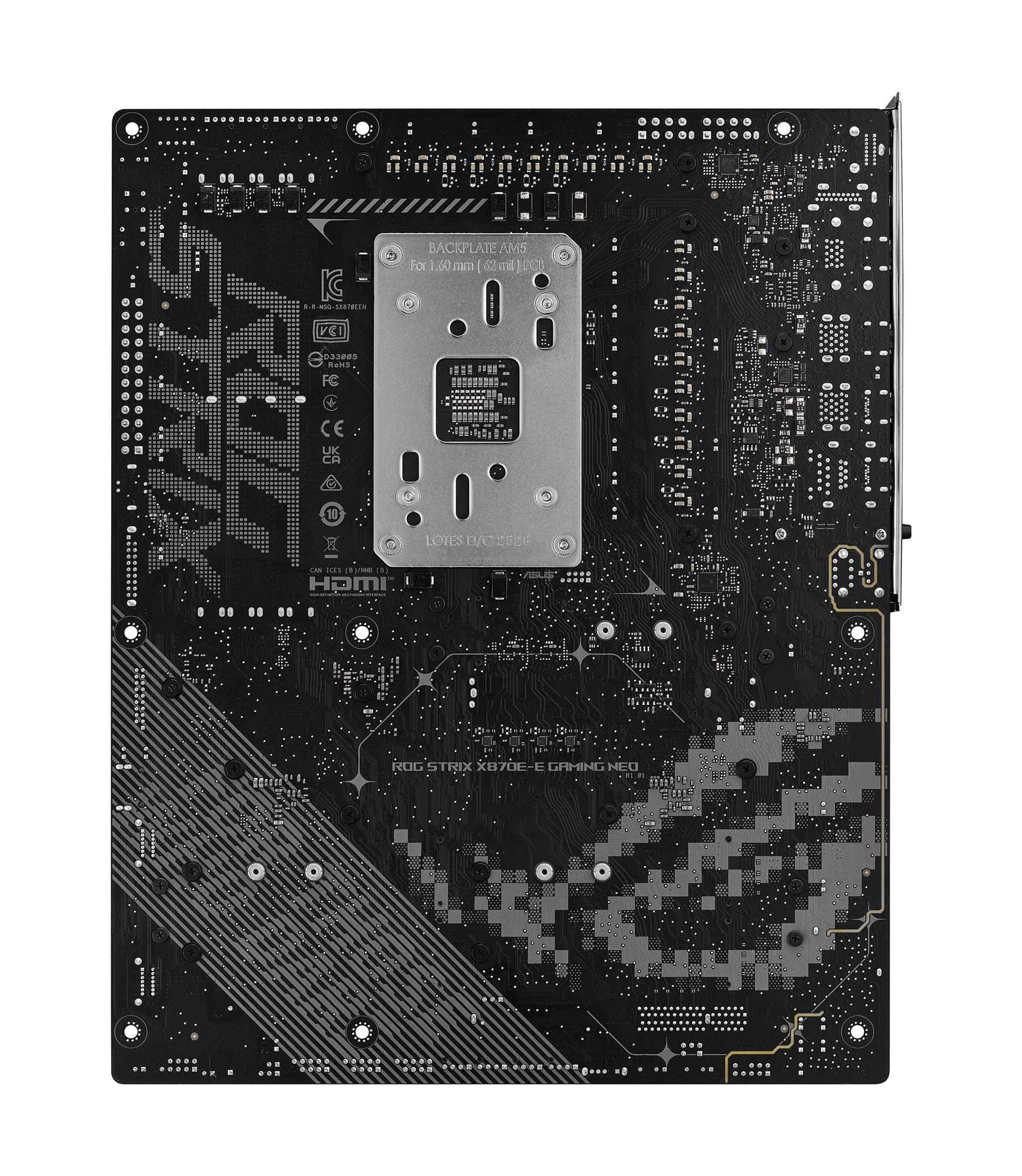 ASUS ROG STRIX X870E-E GAMING WIFI7 NEO AMD ATX motherboard DDR5 1xHDMI 1xPCIe 5.0 5xM.2