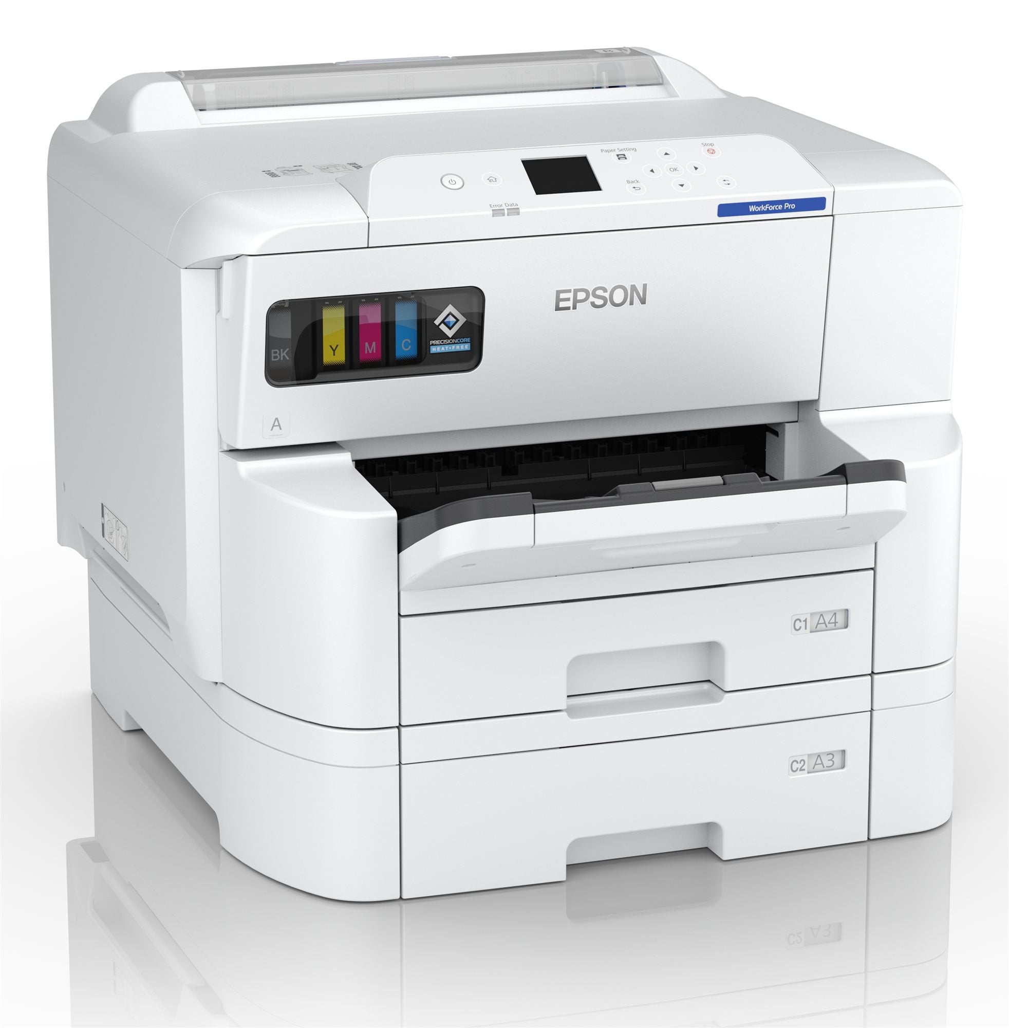 EPSON WorkForce Pro EP-C7000DW Printer colour Duplex inkjet A3 4800x1200dpi 25ppm mono 24ppm colour 335sheets USB LAN Wi-Fi