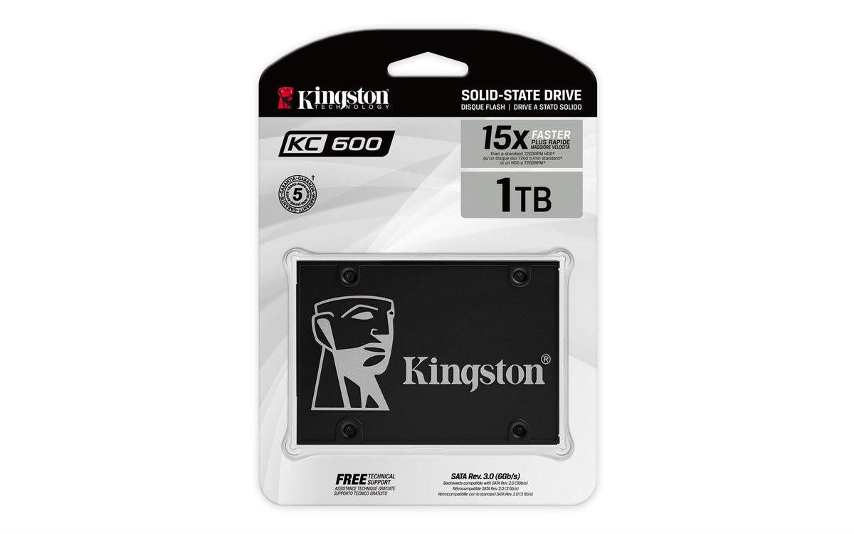 KINGSTON 1024GB SSD KC600 SATA3 2.5inch
