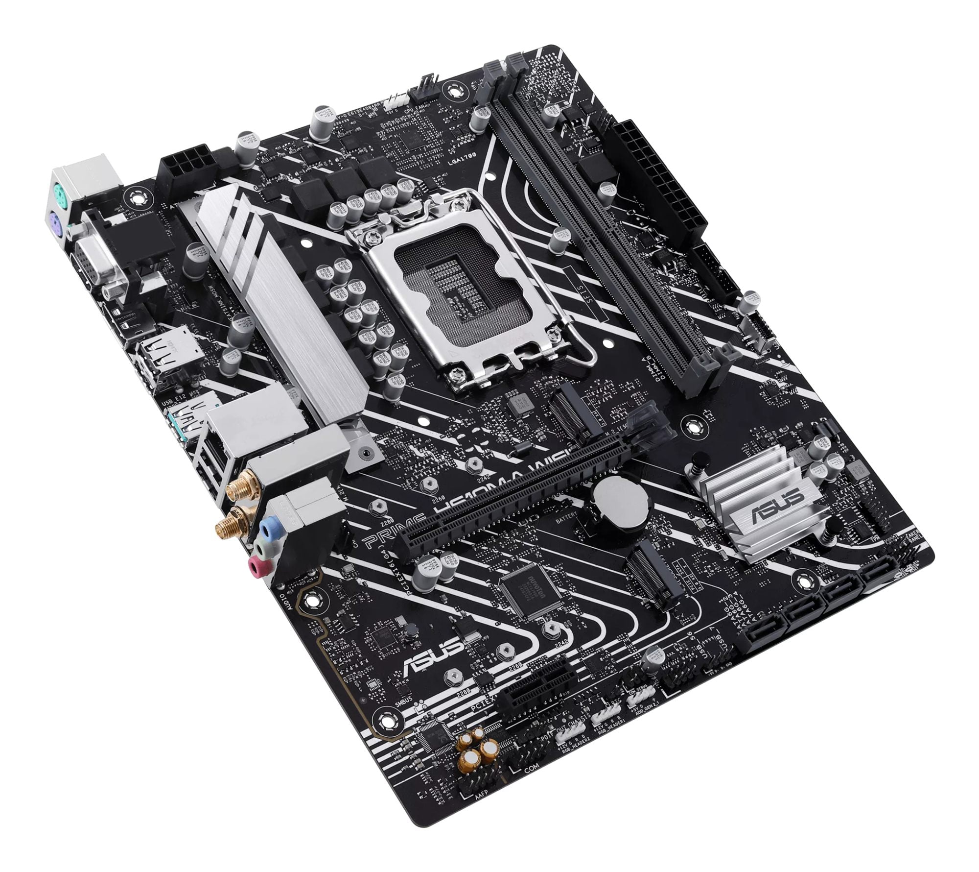 ASUS PRIME H610M-A WIFI LGA1700 microATX 2DDR5 1xHDMI 1xDP 1xD-Sub 4xSATA 2xM.2