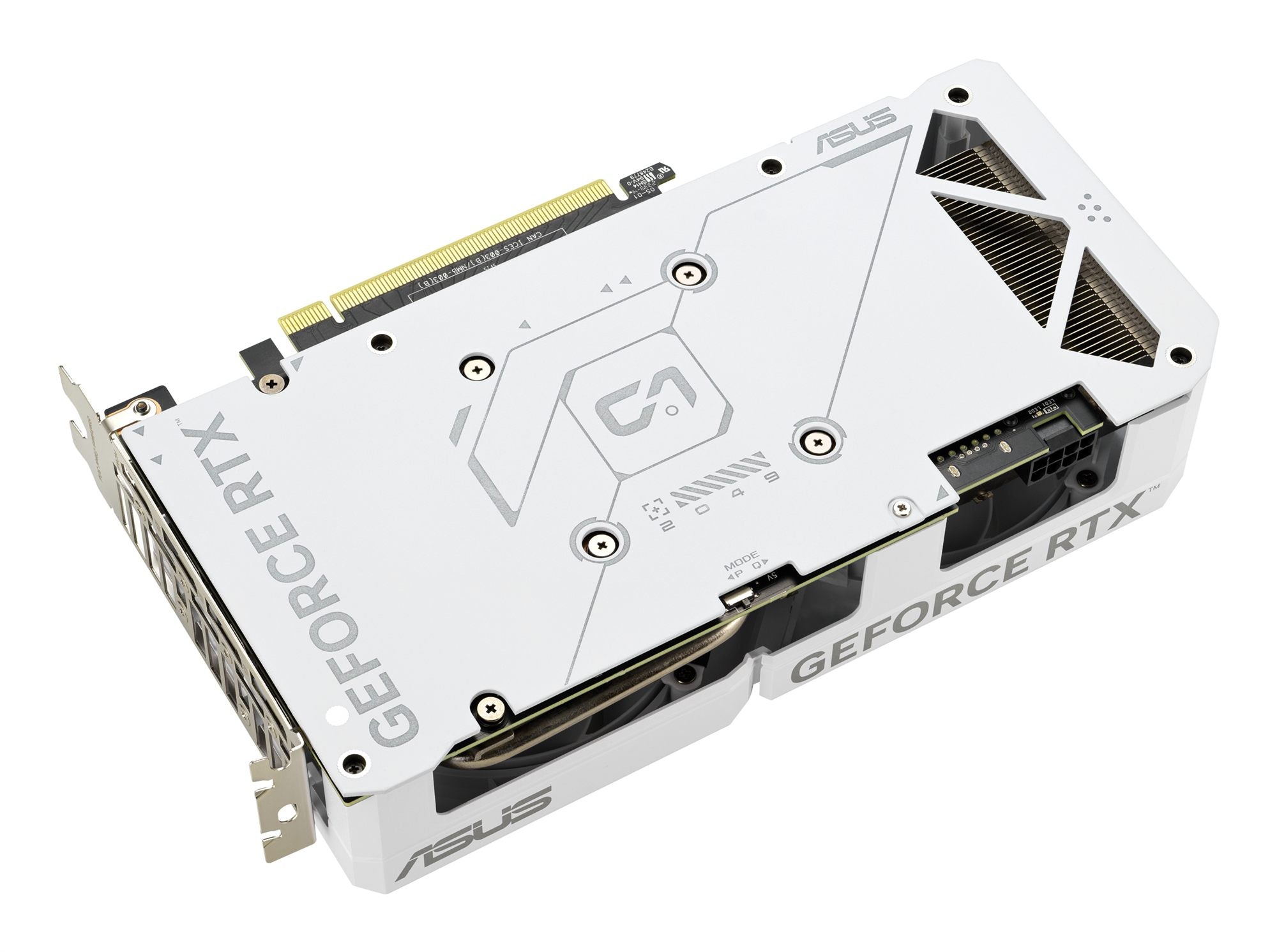ASUS DUAL RTX 4070 OC 12G EVO 12Go GDDR6X 1xHDMI 2.1a 3xDP 1.4a