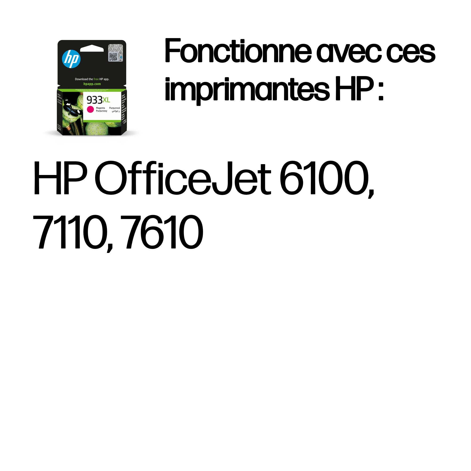 HP 933XL Magenta Officejet Ink Cartridge