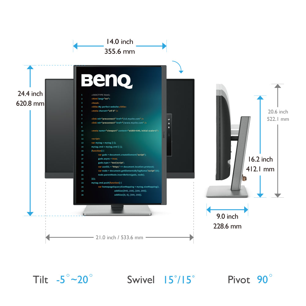 BenQ WQXGA 24.1"