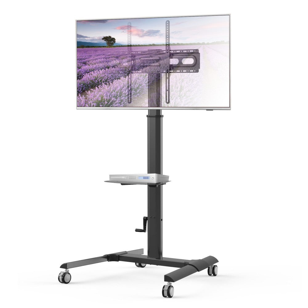 "Techly ICA-TR228 Support TV mobile 32-70"" jusqu'a 40kg avec réglage de hauteur fluide"