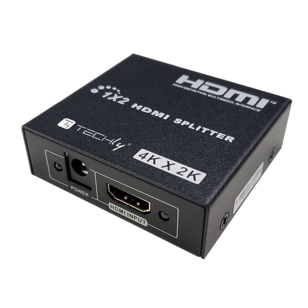 Techly IDATA HDMI-4K230 Répartiteur HDMI 1.4 4K@30Hz 1x2 actif
