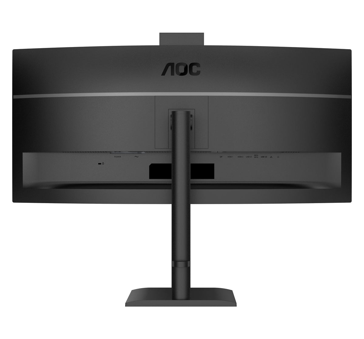 AOC CU34E4CW 34p 3440x1440 120HZ VA CURVED H/A 180 MM USB-C DOCKING TUV EyeComfort Hardware USB HUB DP HDMI