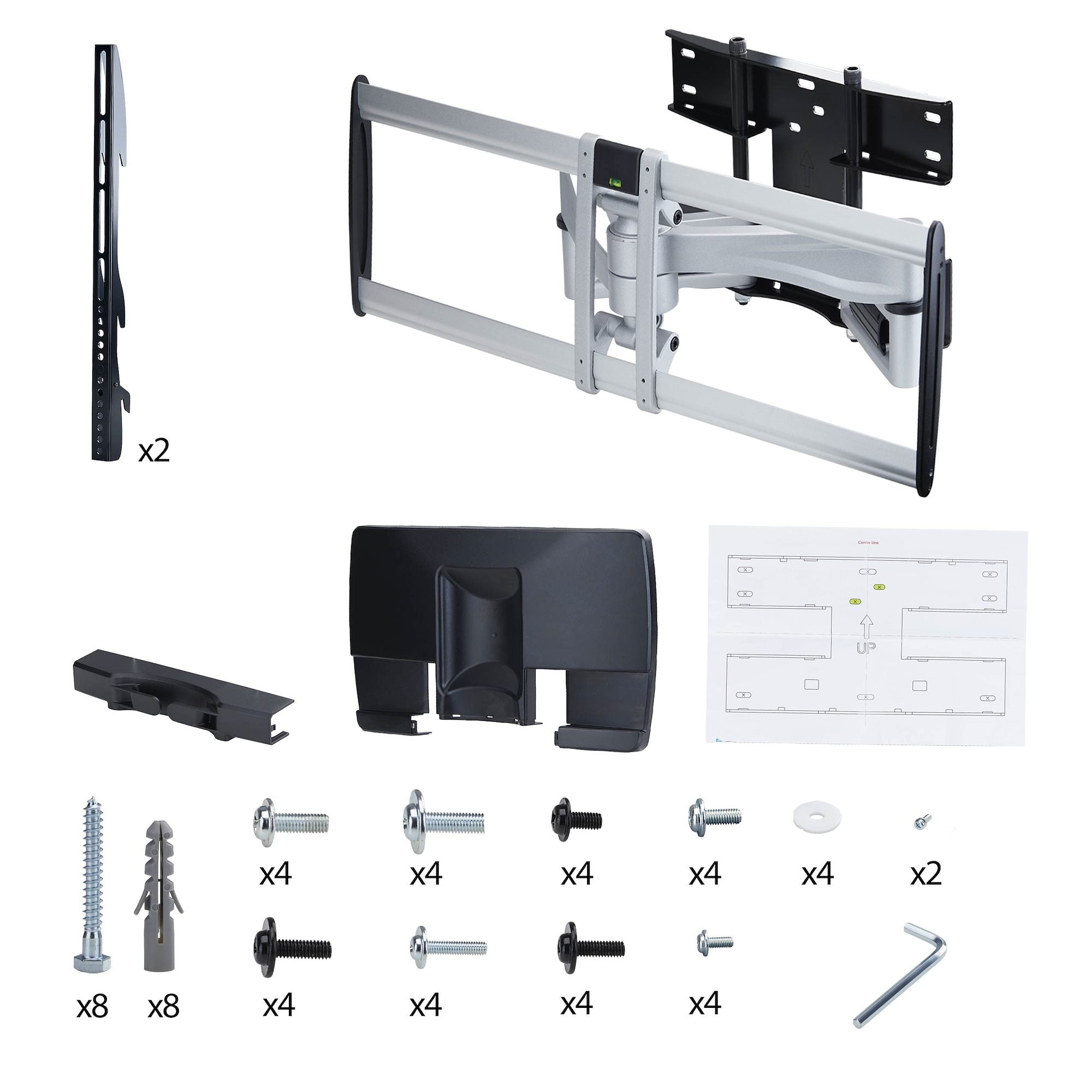 Heavy-Duty TV Wall Mount/Bracket TAA