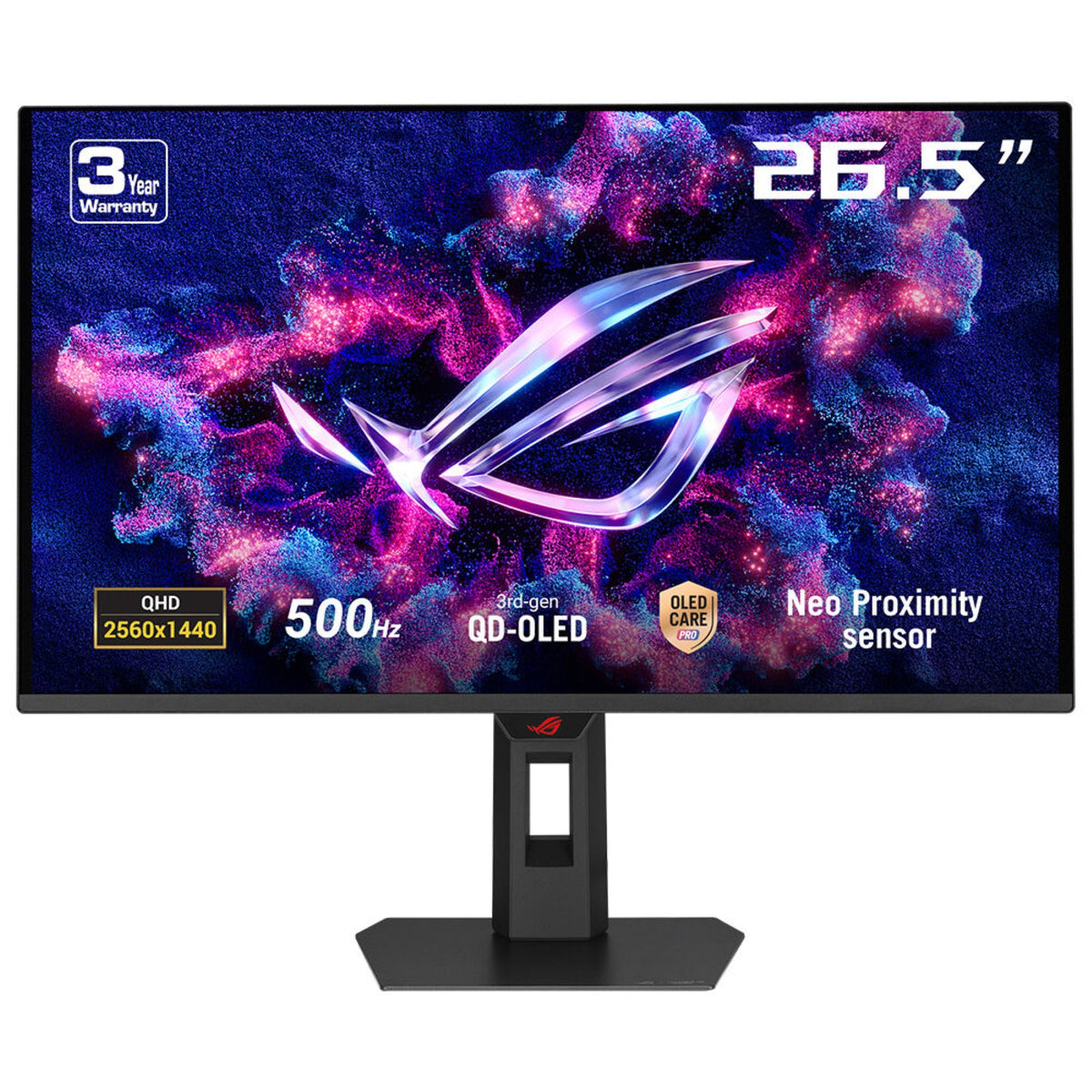 "ASUS XG27AQDPG écran plat de PC 67,3 cm (26.5"") 2560 x 1440 pixels Wide Quad HD QD-OLED Noir"