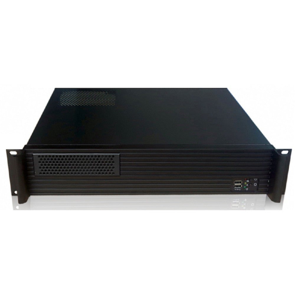 "Techly I-CASE IPC-240L Boîtier serveur PC Micro ATX / Mini ITX Rack 19"" 2U"