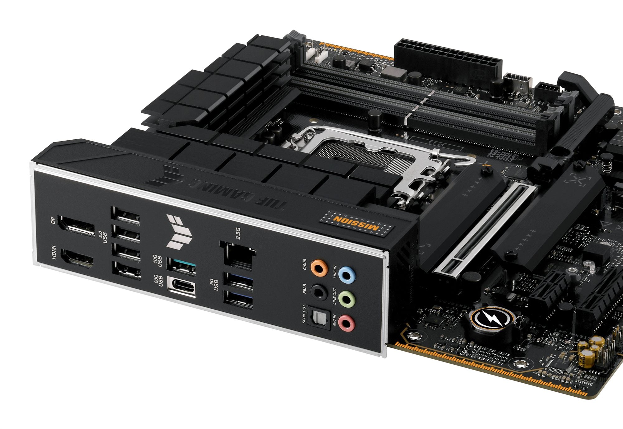 ASUS TUF GAMING B760M-PLUS II LGA 1700 4xDDR5 microATX 4xSATA MB 1xHDMI 1xDP 3xM.2