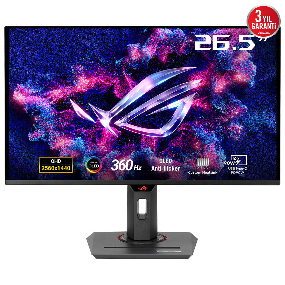 "Moniteur d'ordinateur ASUS ROG Strix OLED XG27ACDNG 67,3 cm (26,5"") 2560 x 1440 pixels Quad HD QD-OLED Noir"