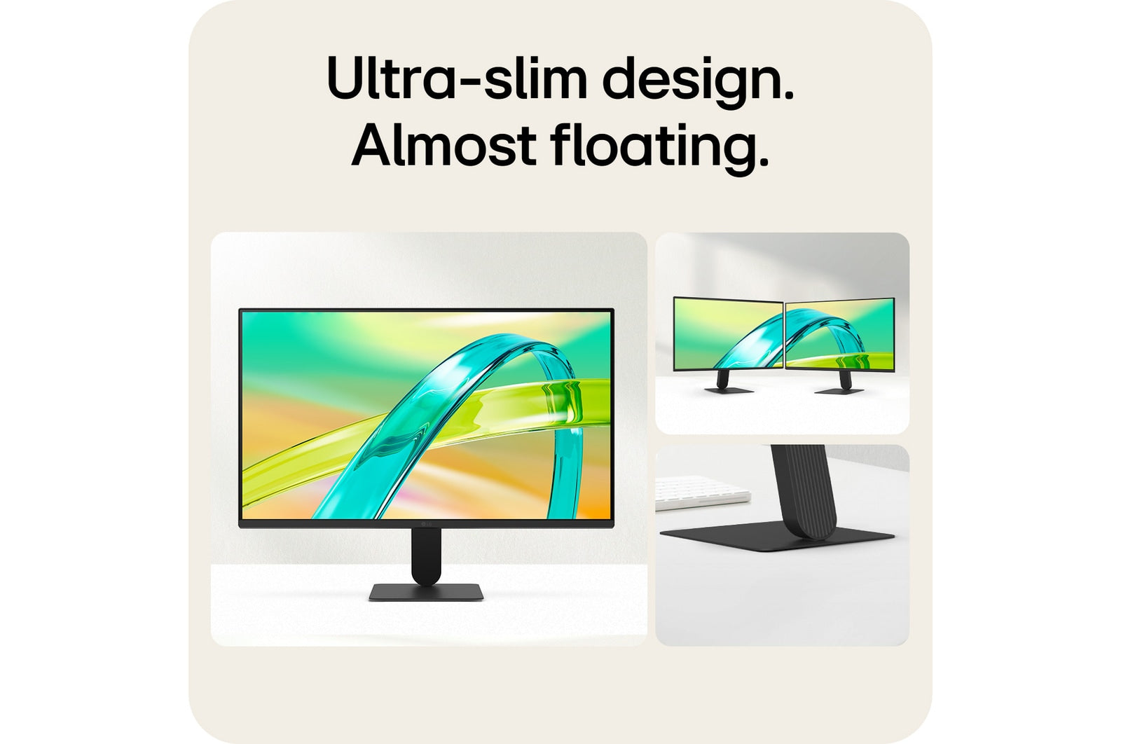 LG 24" Full HD 120Hz IPS monitor