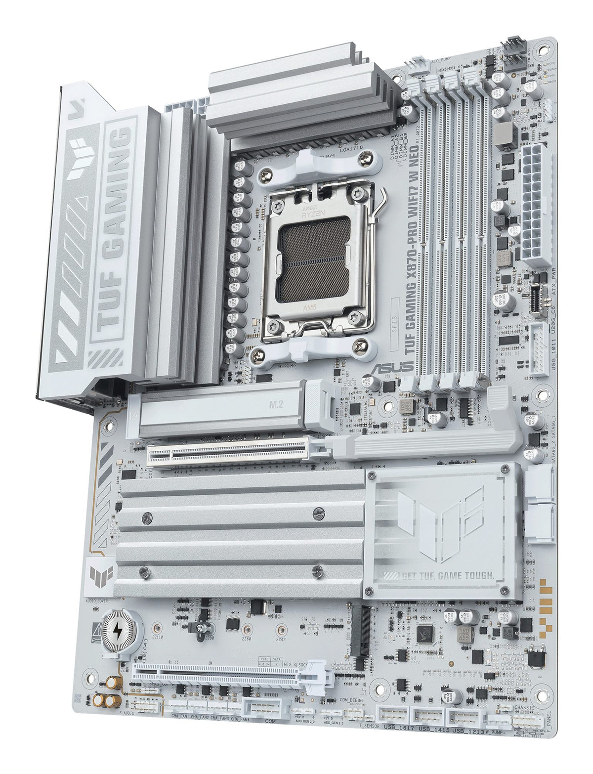 ASUS AMD X870 ATX motherboard DDR5 PCIe 5.0 4xM.2