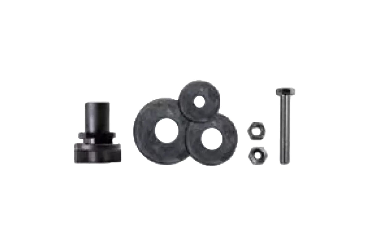 Biamp 10 Pack Basic Light Rail Adapter - Black