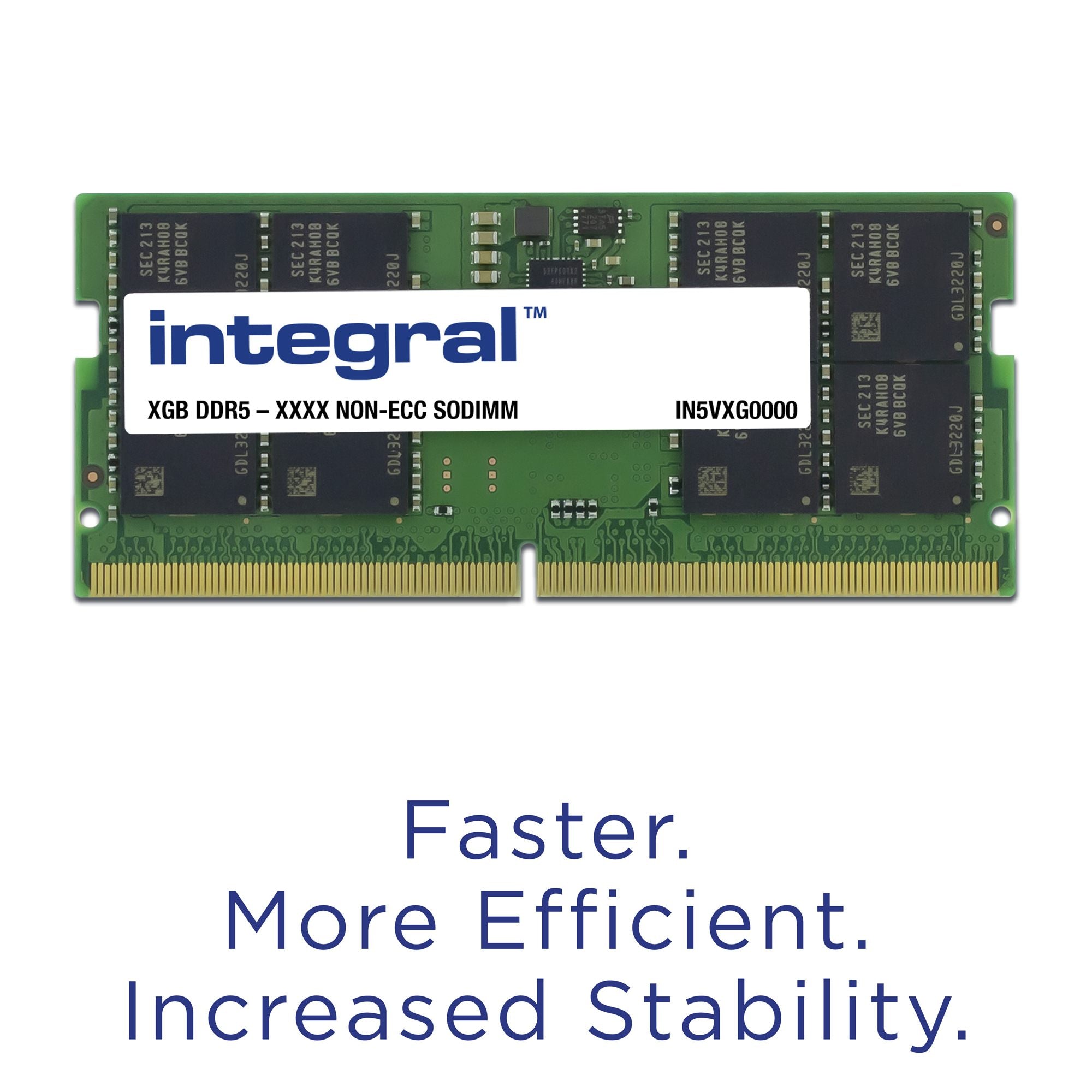 32GB SODIMM DDR5 4800MHZ UNBUF NO-ECC