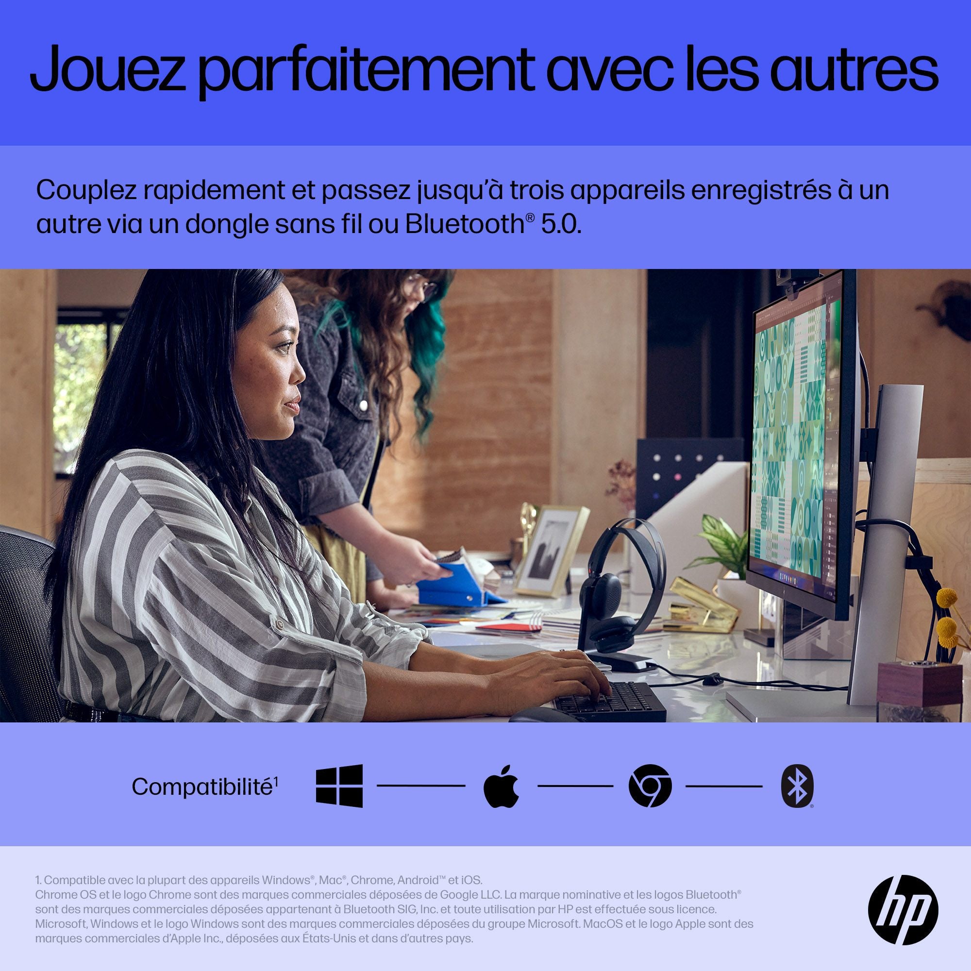 HP 715 RECHBL Mult-Dvc Bluetooth Mouse