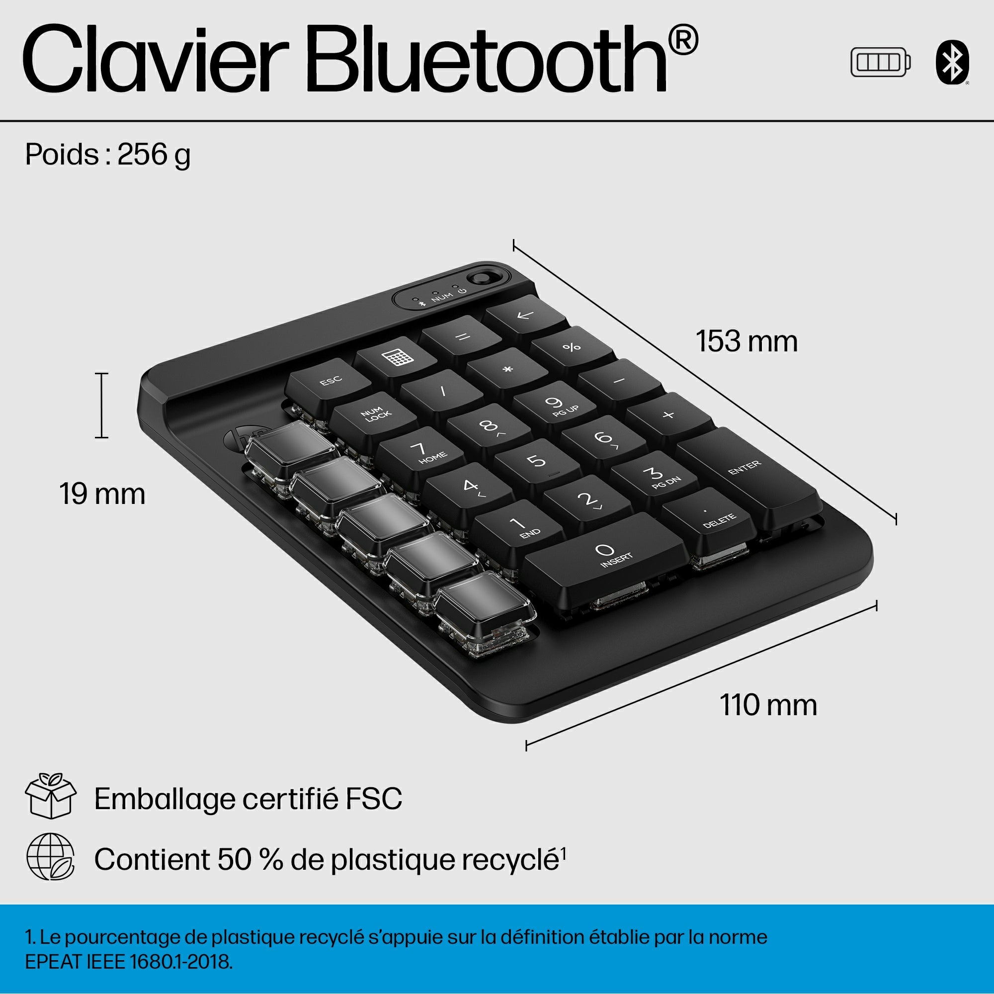 HP 435 Programmable BT WL Keypad