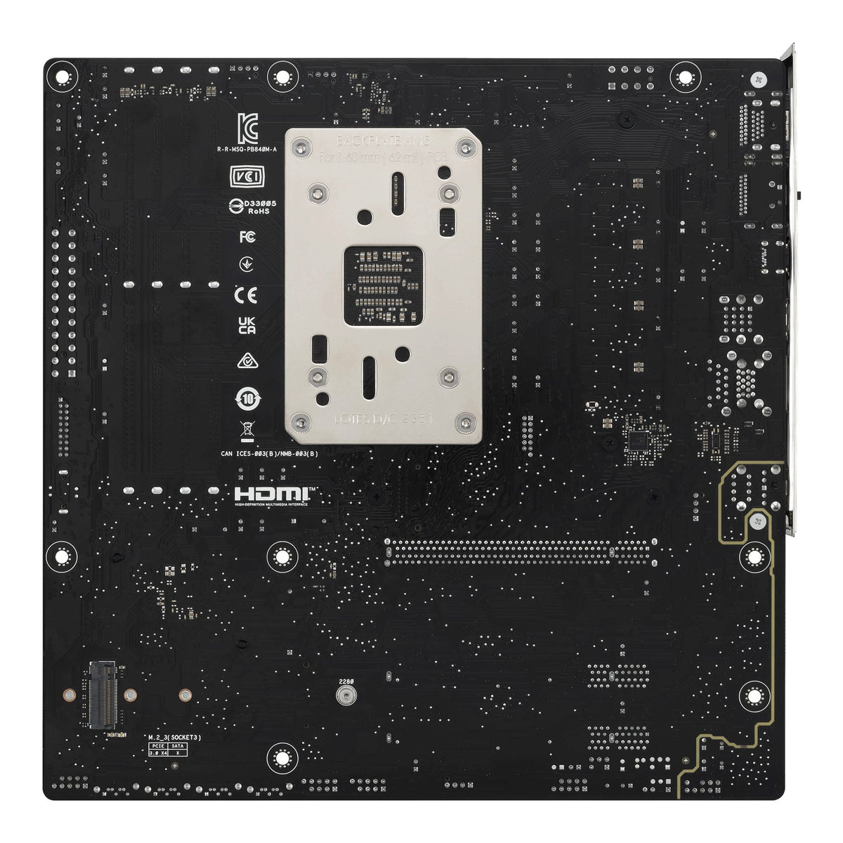 ASUS PRIME B840M-A-CSM AM5 DDR5 micro ATX MB 1xHDMI 2xDP 3xM.2 4xSATA