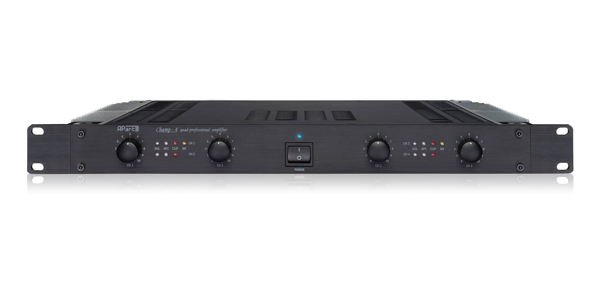 Biamp Power Amplifier 4 cnx 4x75W/8