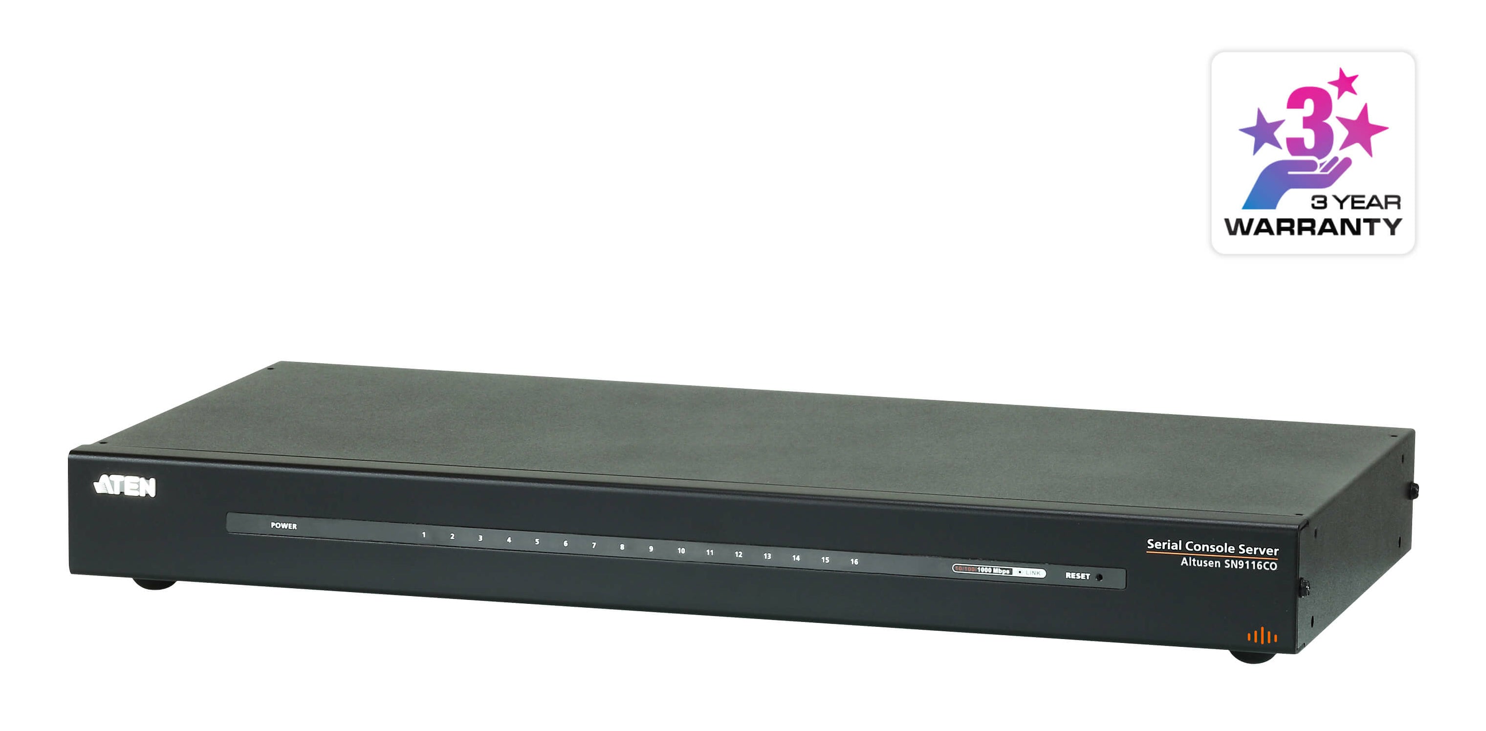 Aten Premium SN9116CO serveur de console serie sur ip - 16 ports