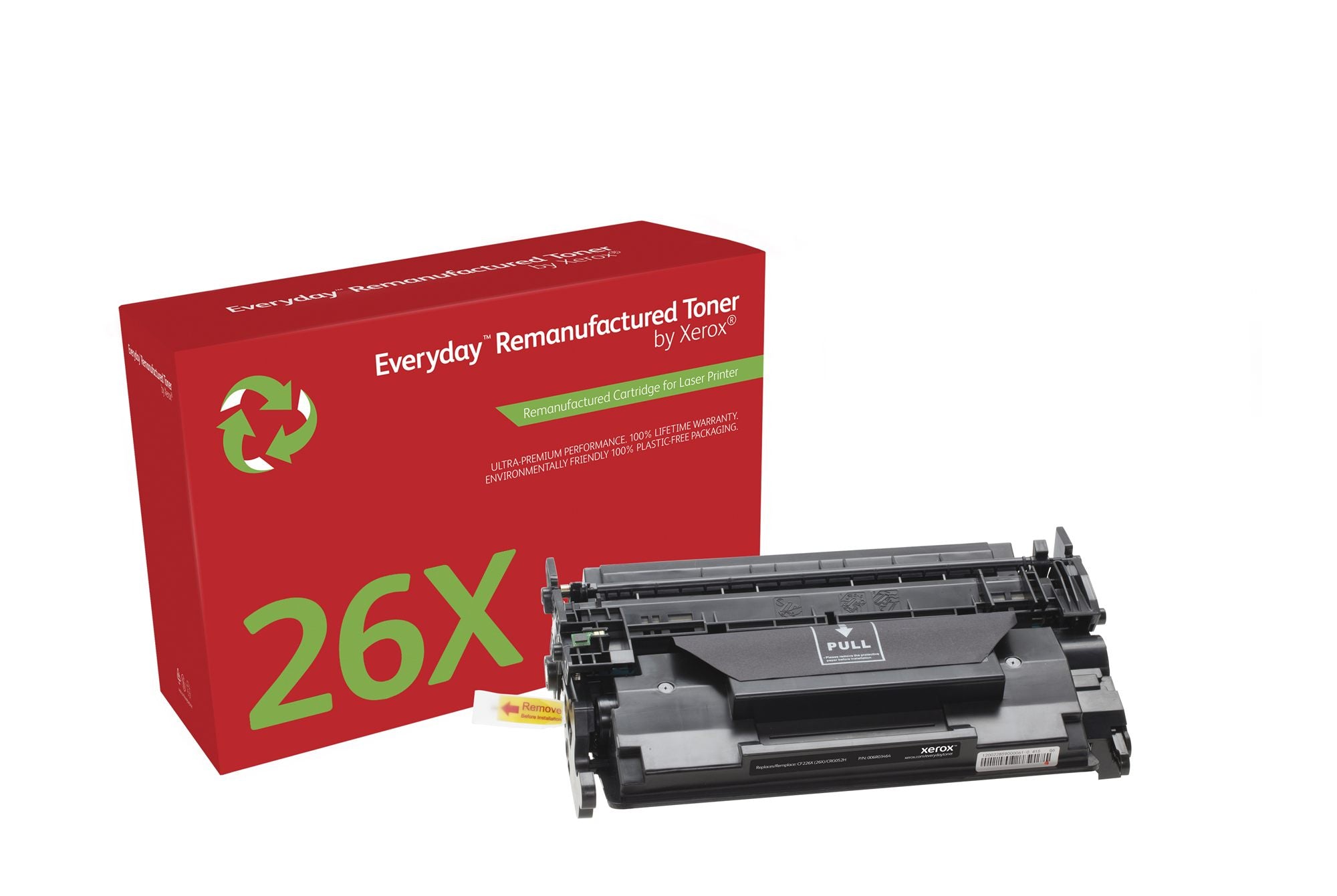 XEROX Black Toner Cartridge equivalent to JetIntelligence HP 26X for use in: HP LJ Pro M402 MFP M427