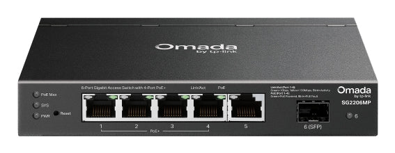 SG2206MPOmada Access 6-Port Gigabit Swi