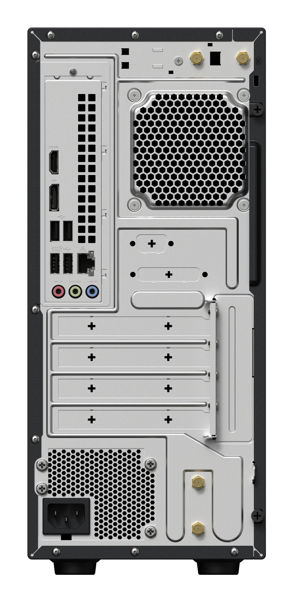 ASUS ExpertCenter P500MV-03100U003X Tower Intel Core 3 100U DDR5 8Go 512Go M.2 2280 PCIE G4 SSD Intel UHD Graphics W11P Grey 2Y OSS
