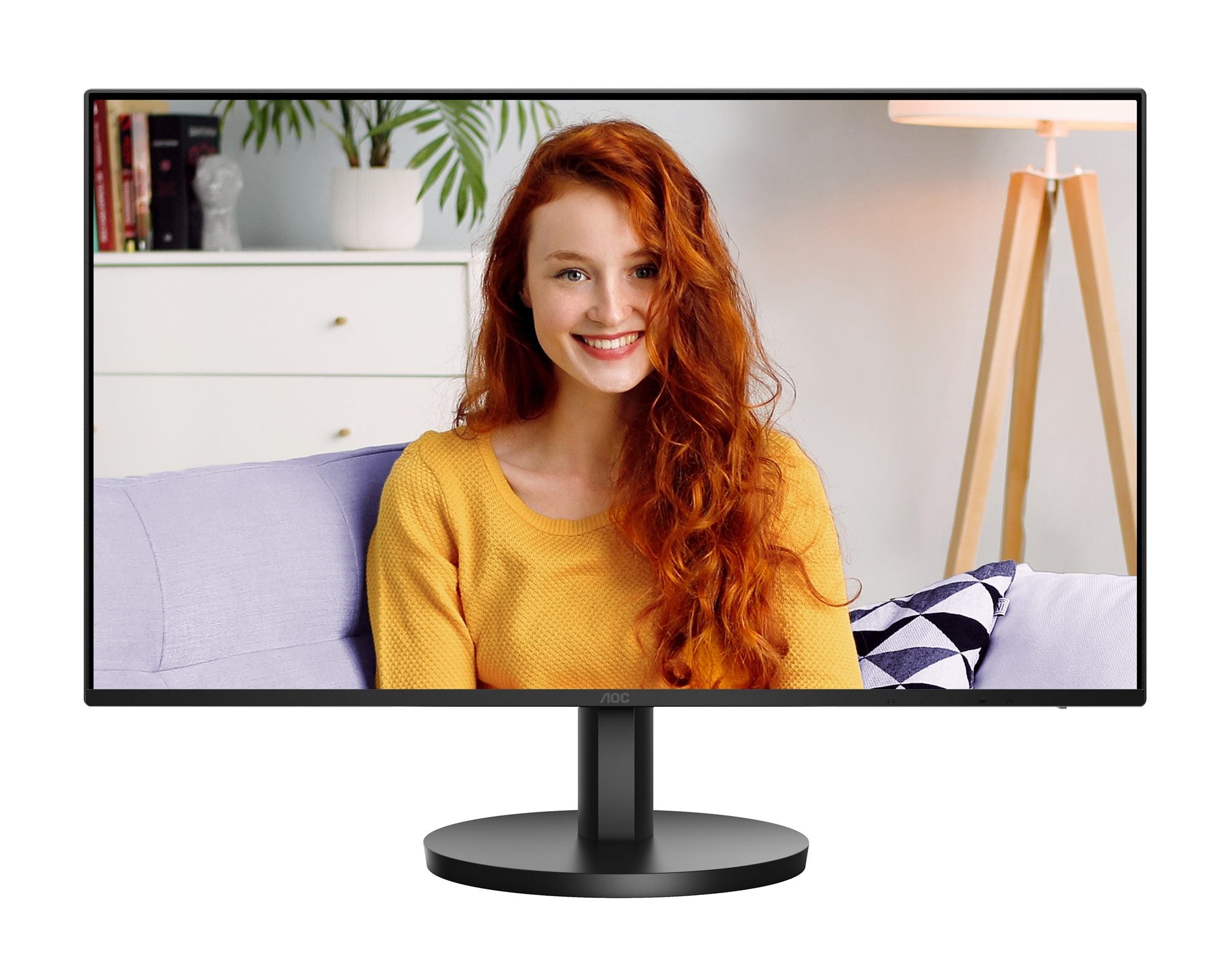 AOC 27B3HA2 écran LED - 27" - 1920 x 1080 Full HD (1080p) @ 100 Hz - IPS - 250 cd/m² - 1300:1 - 1 ms - HDMI, VGA - haut-parleurs
