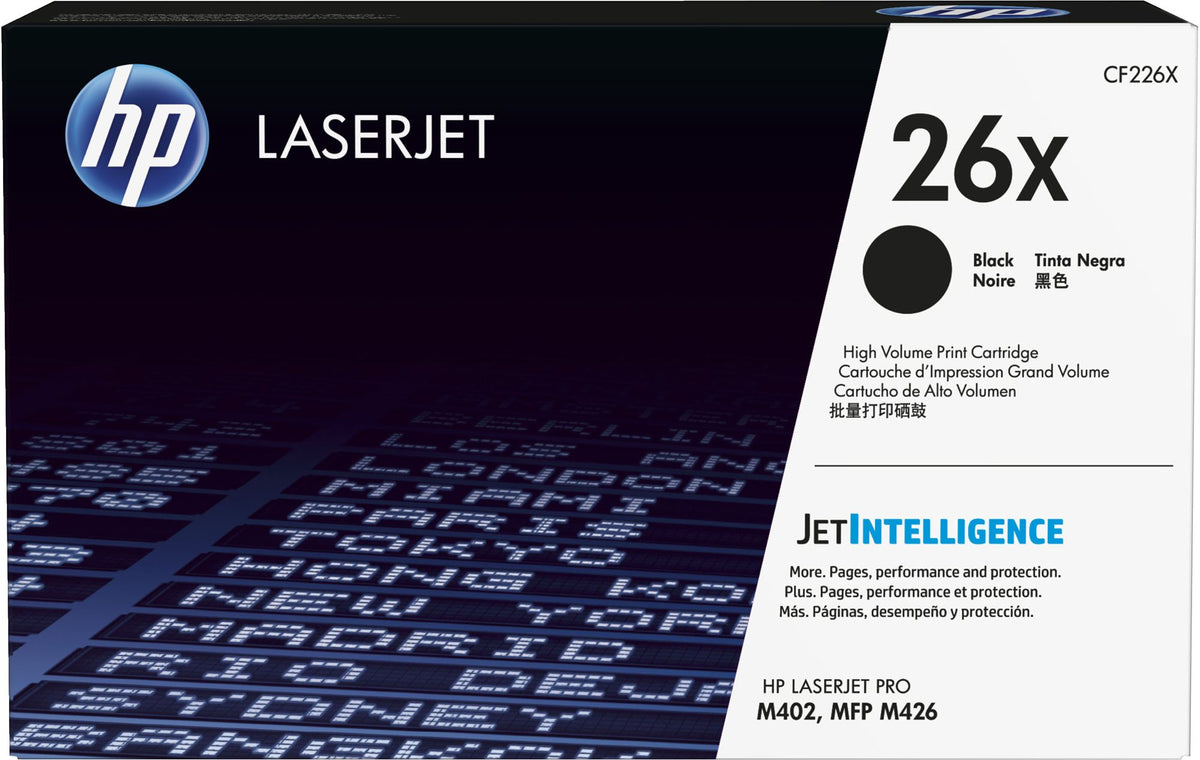 HP 26X original Toner cartridge black CF226X HY
