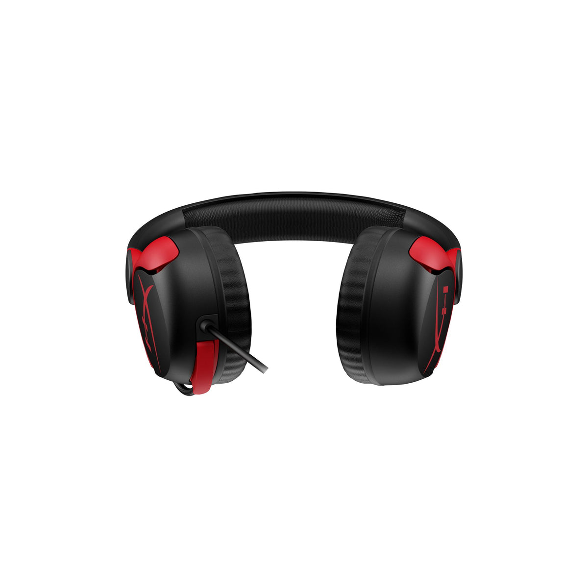 Casque filaire HyperX Cloud Mini avec microphone, minijack 3,5 mm, noir-rouge