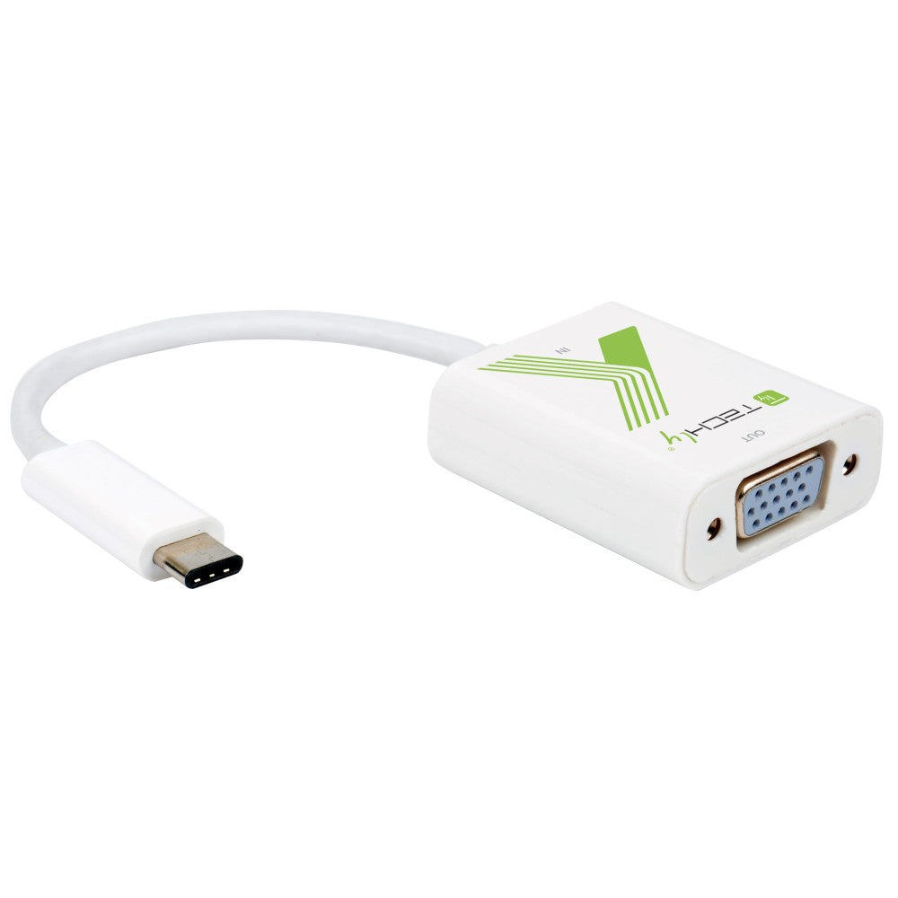 Adaptateur Techly IADAP USB31-VGA USB-C 3.1 vers VGA M/F