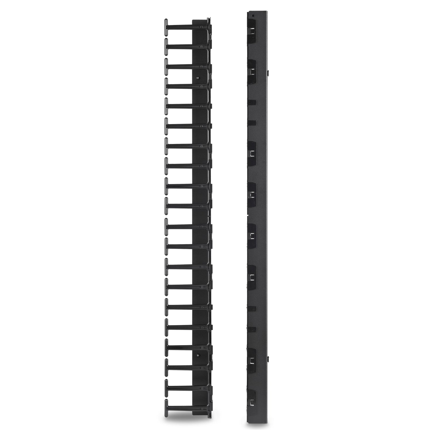Vrt Cbl Mngr N/Shelter SX 600mm W 42U x2