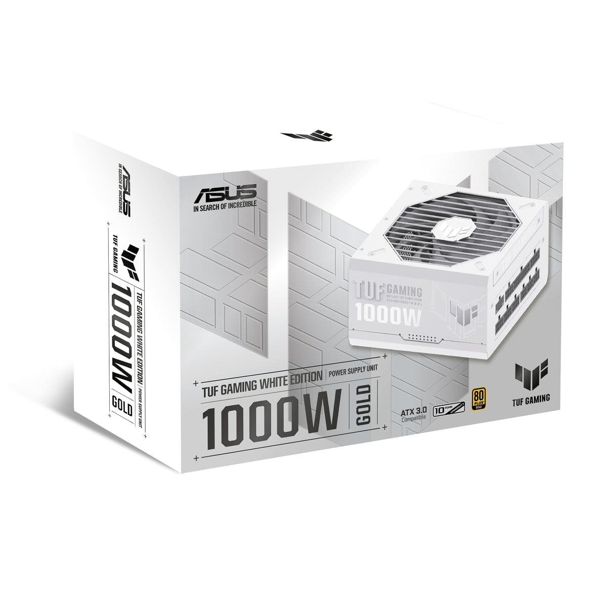 ASUS TUF Gaming 1000W Gold PSU White Edition