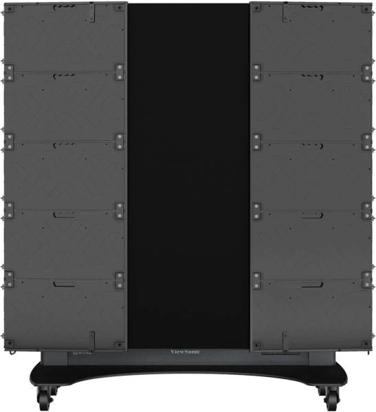 VIEWSONIC 138in Direct View LED Display,1920x1080P,14Bit,Refresh Rate 3840Hz,Pixel Pitch1.5mm,Hdmi Input&Output,Motorized up-down Trolley Cart,Copper wire,GOB  Black