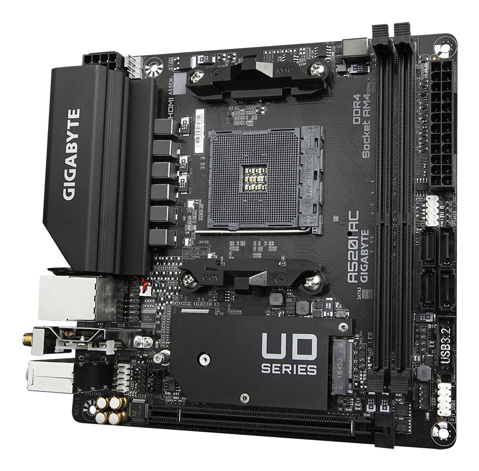 GIGABYTE A520I AC carte mere AMD A520 Emplacement AM4 mini ITX