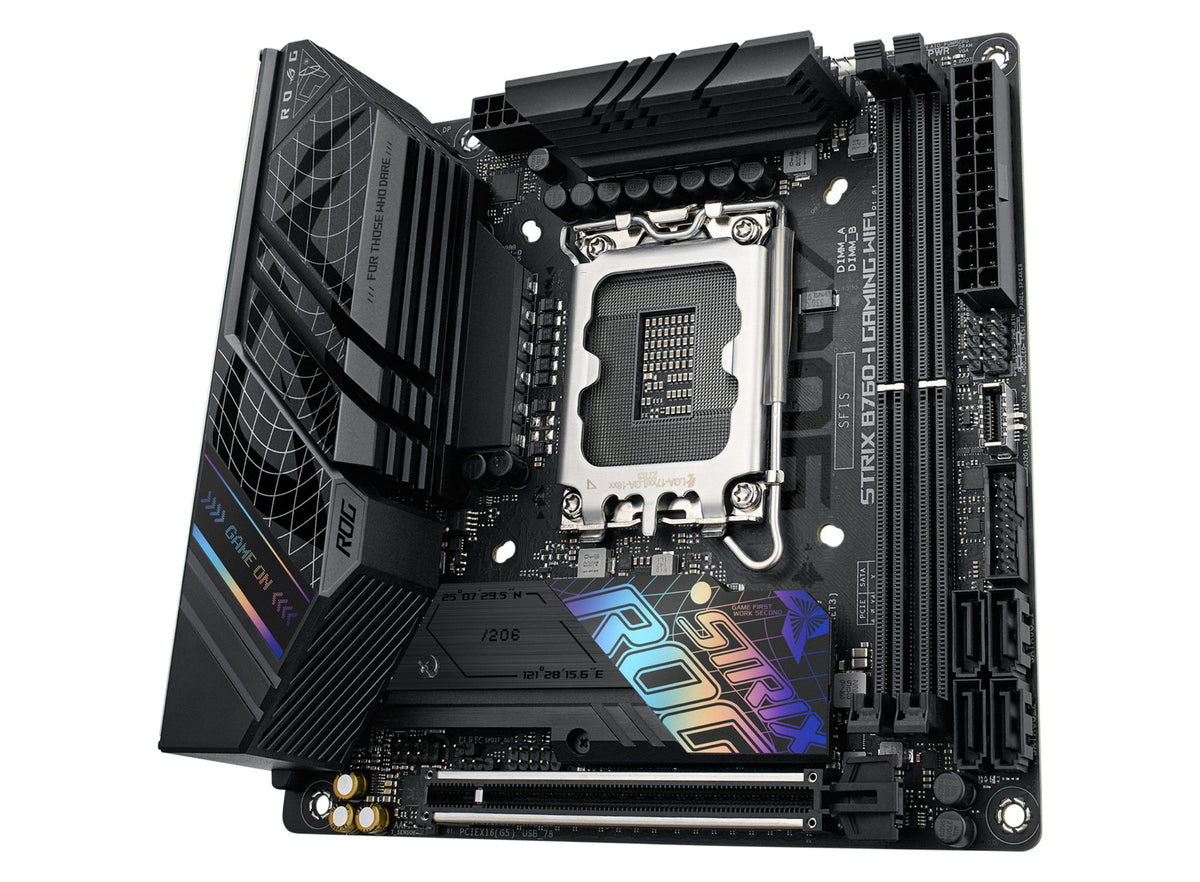 ASUS ROG STRIX B760-I GAMING WIFI LGA 1700 2xDDR5 Mini ITX 4xSATA MB 1xHDMI 2.1 1xDP 1.4 2xM.2