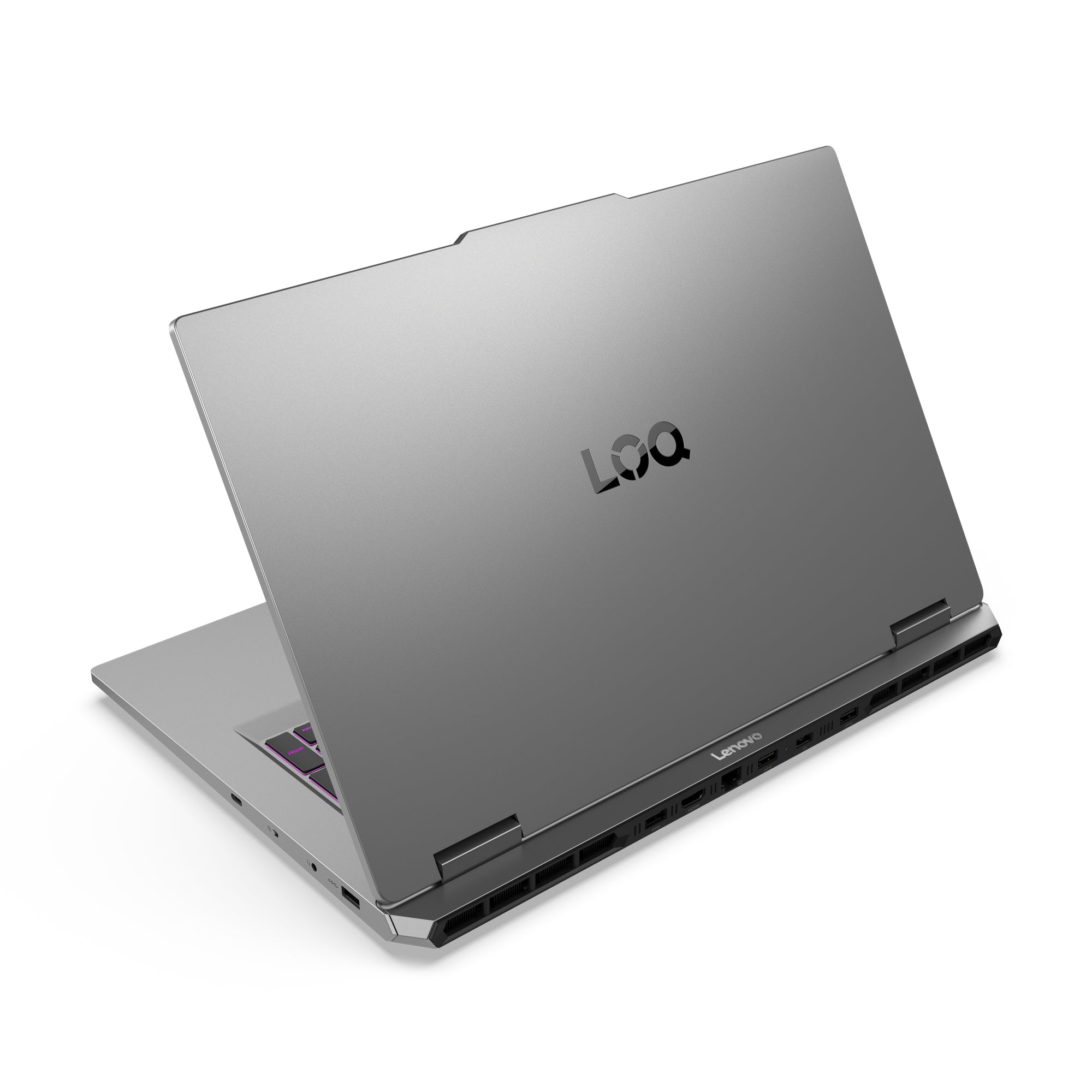 Lenovo LOQ 17IRX10 Intel® Core™ i5 i5-13450HX Ordinateur portable 43,9 cm (17.3") Full HD 16 Go DDR5-SDRAM 512 Go SSD NVIDIA GeForce RTX 5050 Wi-Fi 6 (802.11ax) Windows 11 Home Français Gris