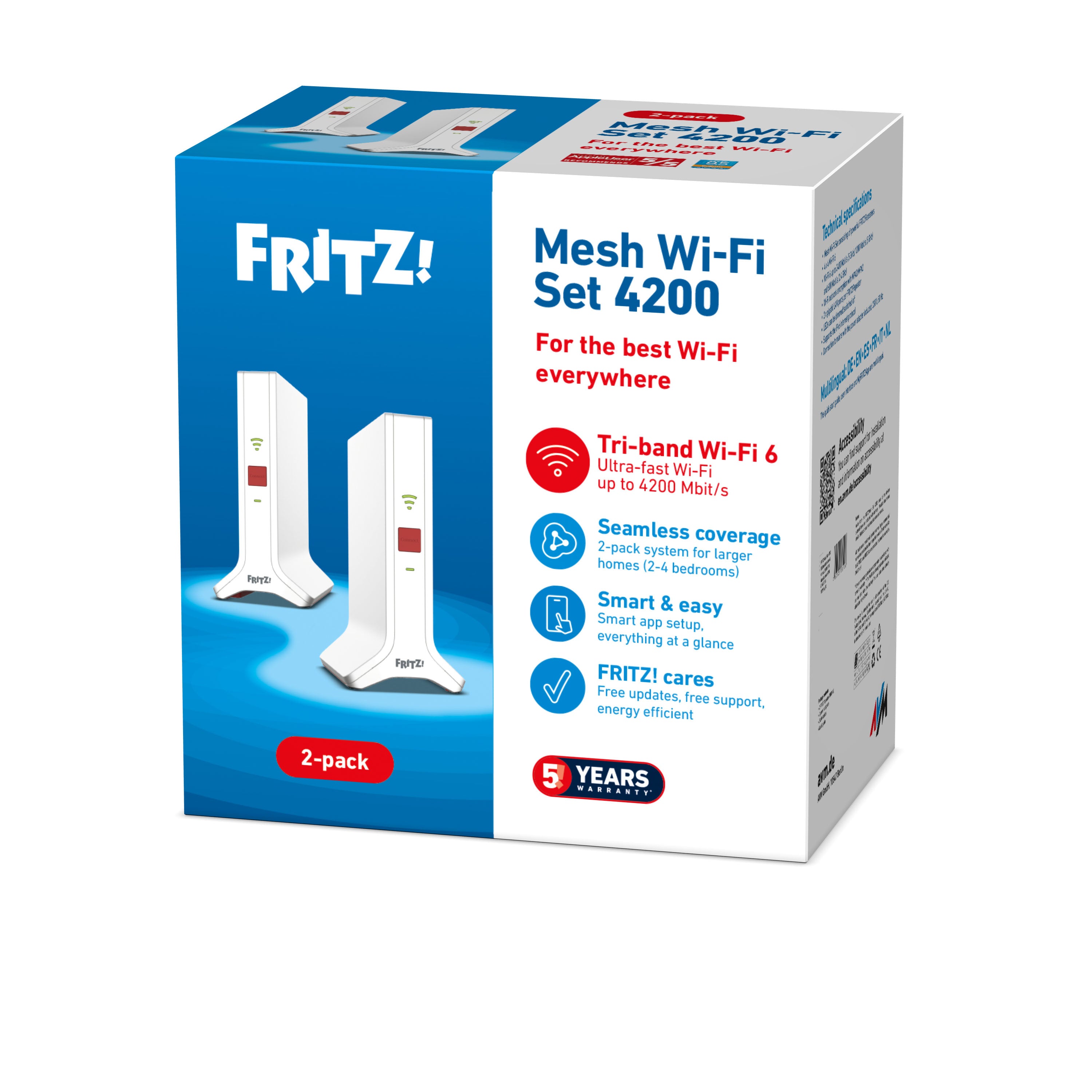 FRITZ!Mesh Set 4200 2-pack Edition International