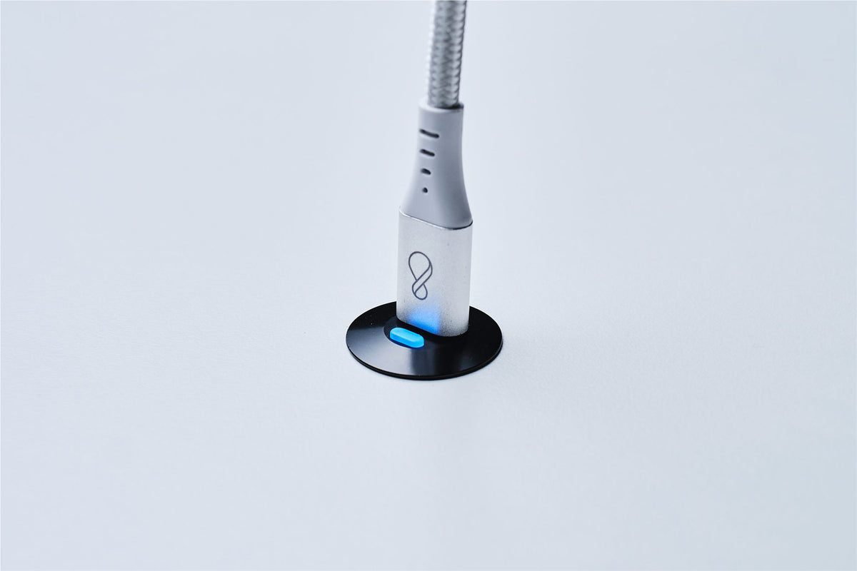Ochno ALU-Socket RGB Button 1.0 m, 1x100 Black