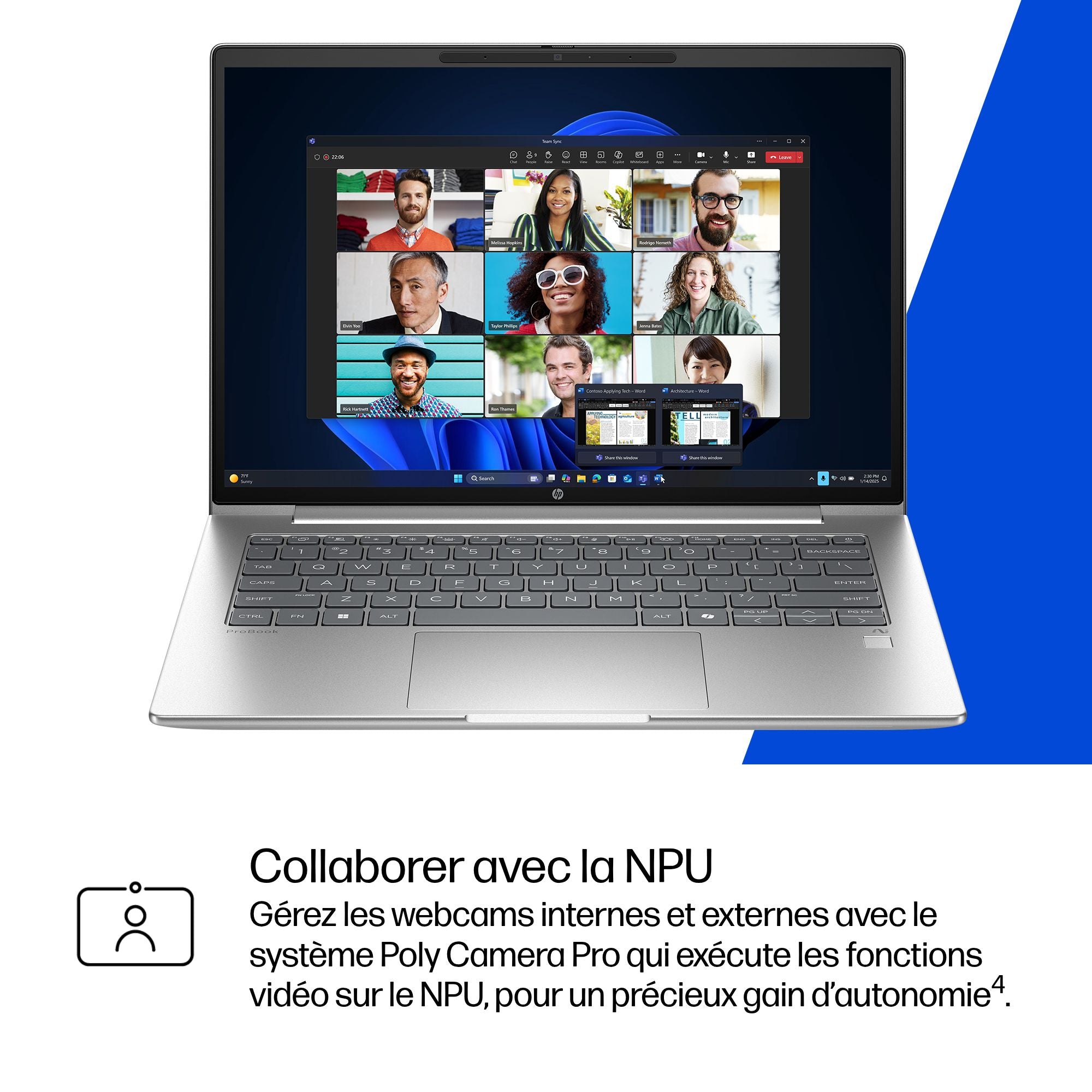 HP ProBook 4 G1q Snapdragon X1-26-100 14p WUXGA 16Go 512Go SSD UMA W11P 1/1/0