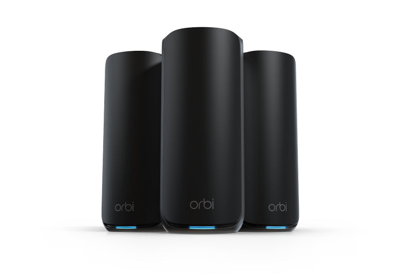 NETGEAR Orbi 8 TB Wi-Fi 7 3P BLK BNDL RBE873