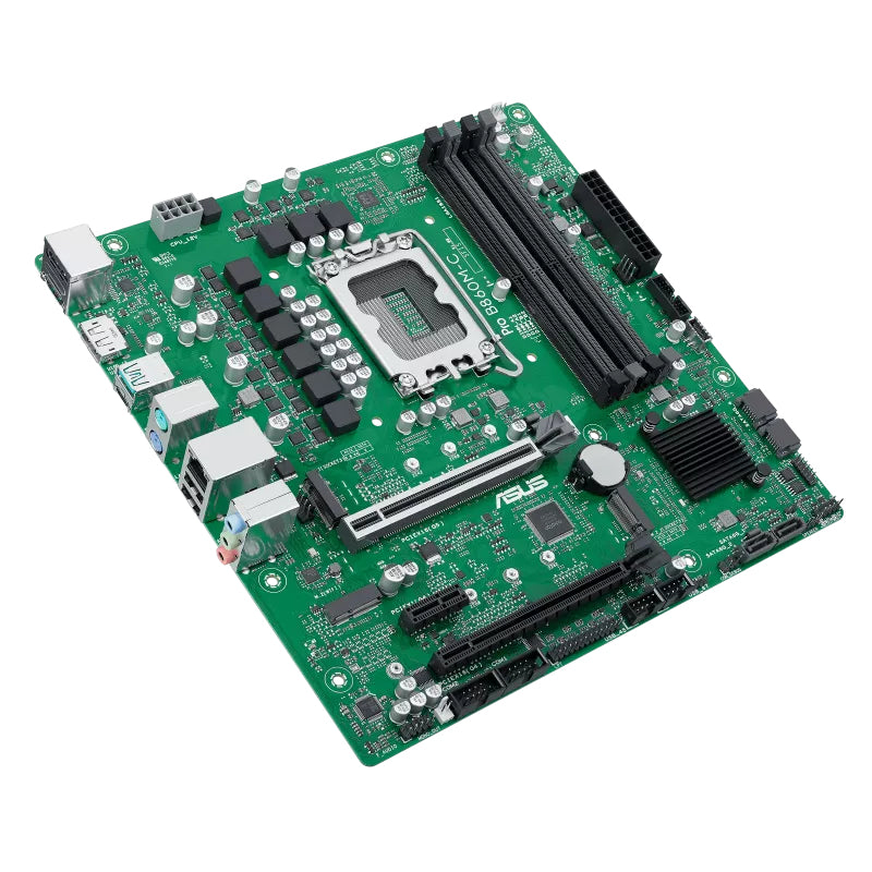 ASUS PRO B860M-C-CSM Intel LGA 1851 mATX motherboard DDR5 PCIe 5.0 2xM.2 1xHDMI 2xDisplayPort