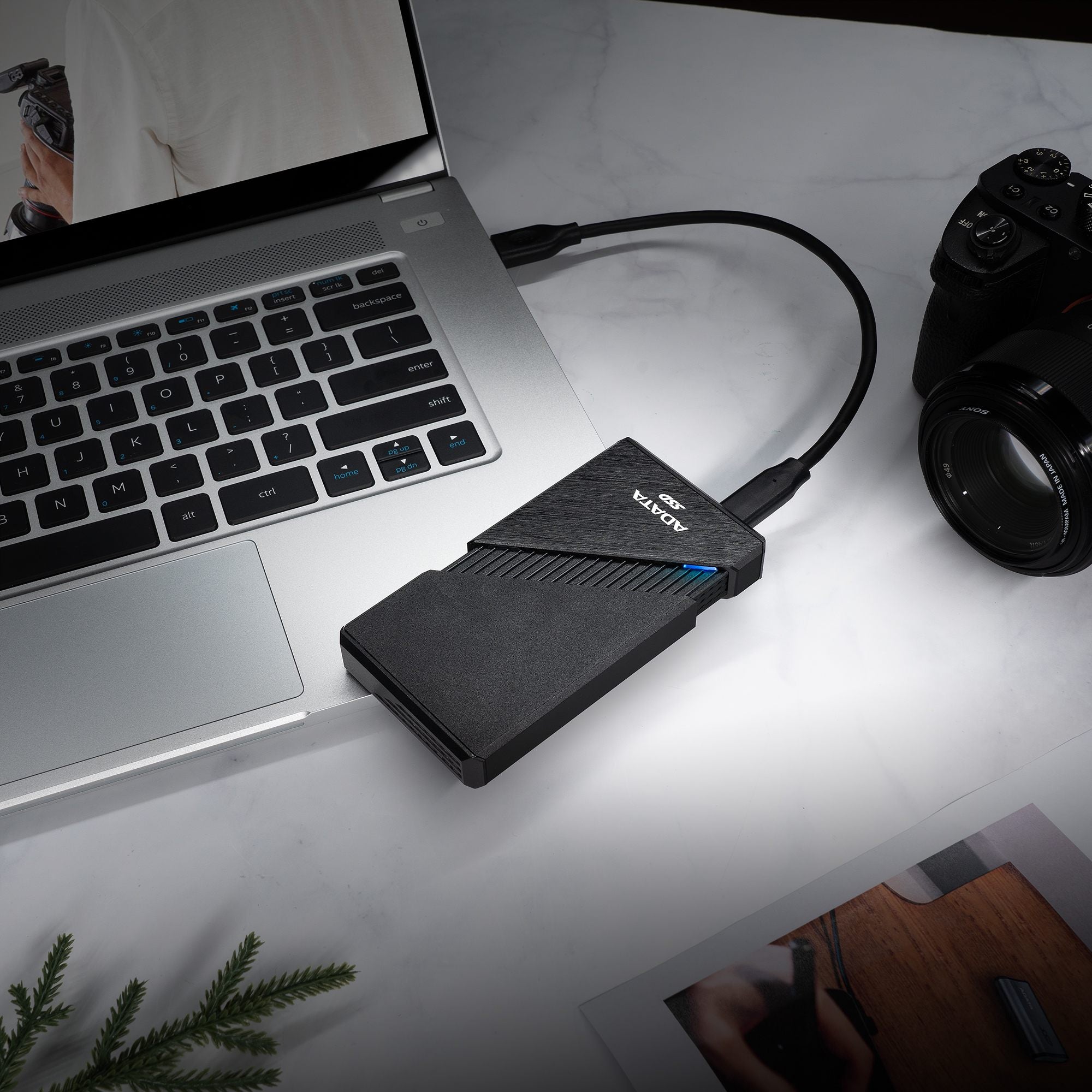 ADATA SE920 Technologie Thunderbolt 1 To USB Type-C 3.2 Gen 2 (3.1 Gen 2) Noir