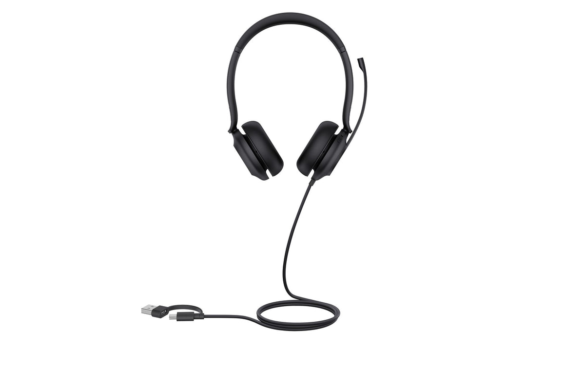 Yealink UH35 Dual Teams USB-C/A Headset Avec fil Arceau Appels/Musique USB Type-C / USB Type-A Noir