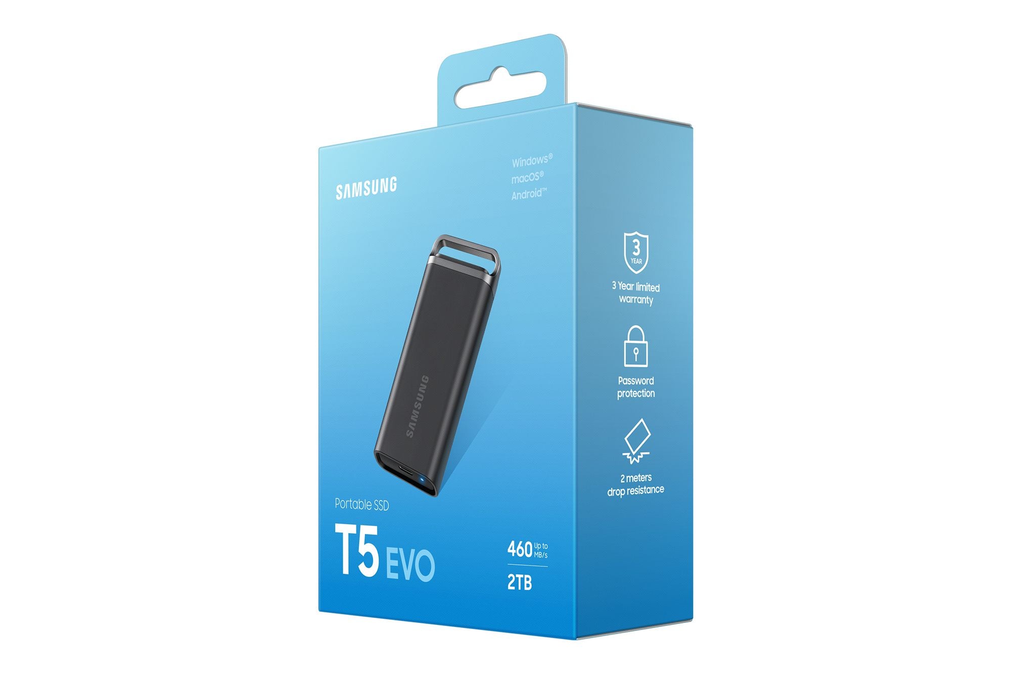 Samsung MU-PH2T0S 2 To 3.2 Gen 1 (3.1 Gen 1) Noir