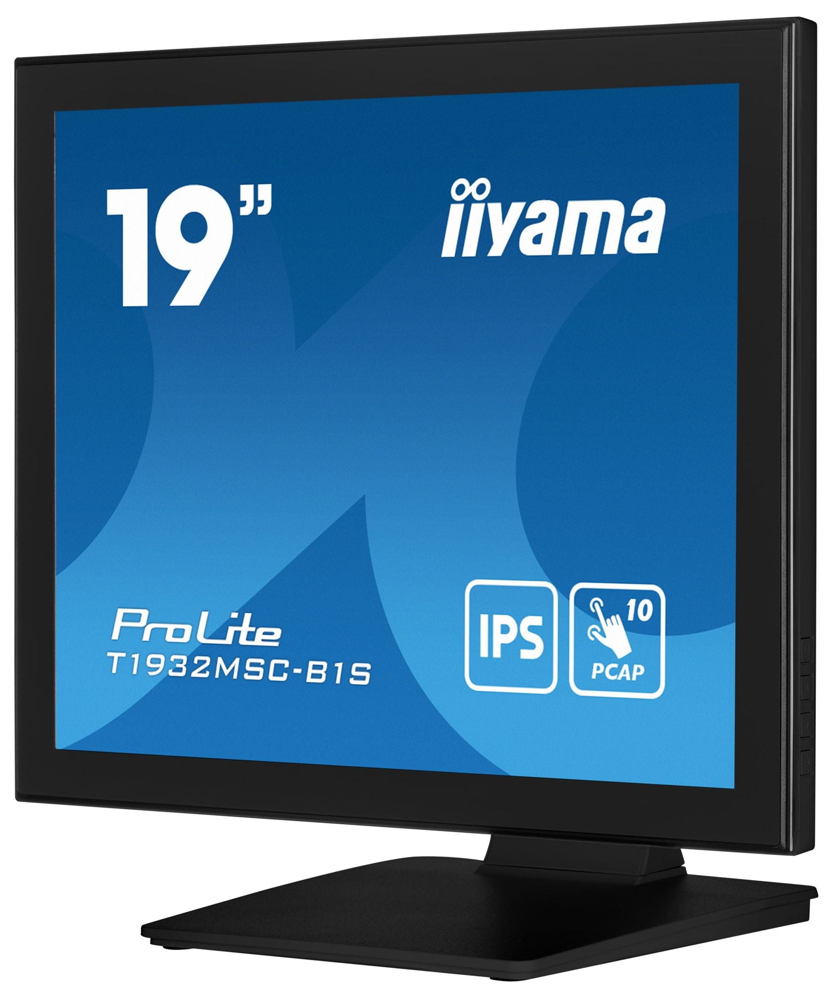 19" PCAP Bezel Free Front 10P Touch IPS