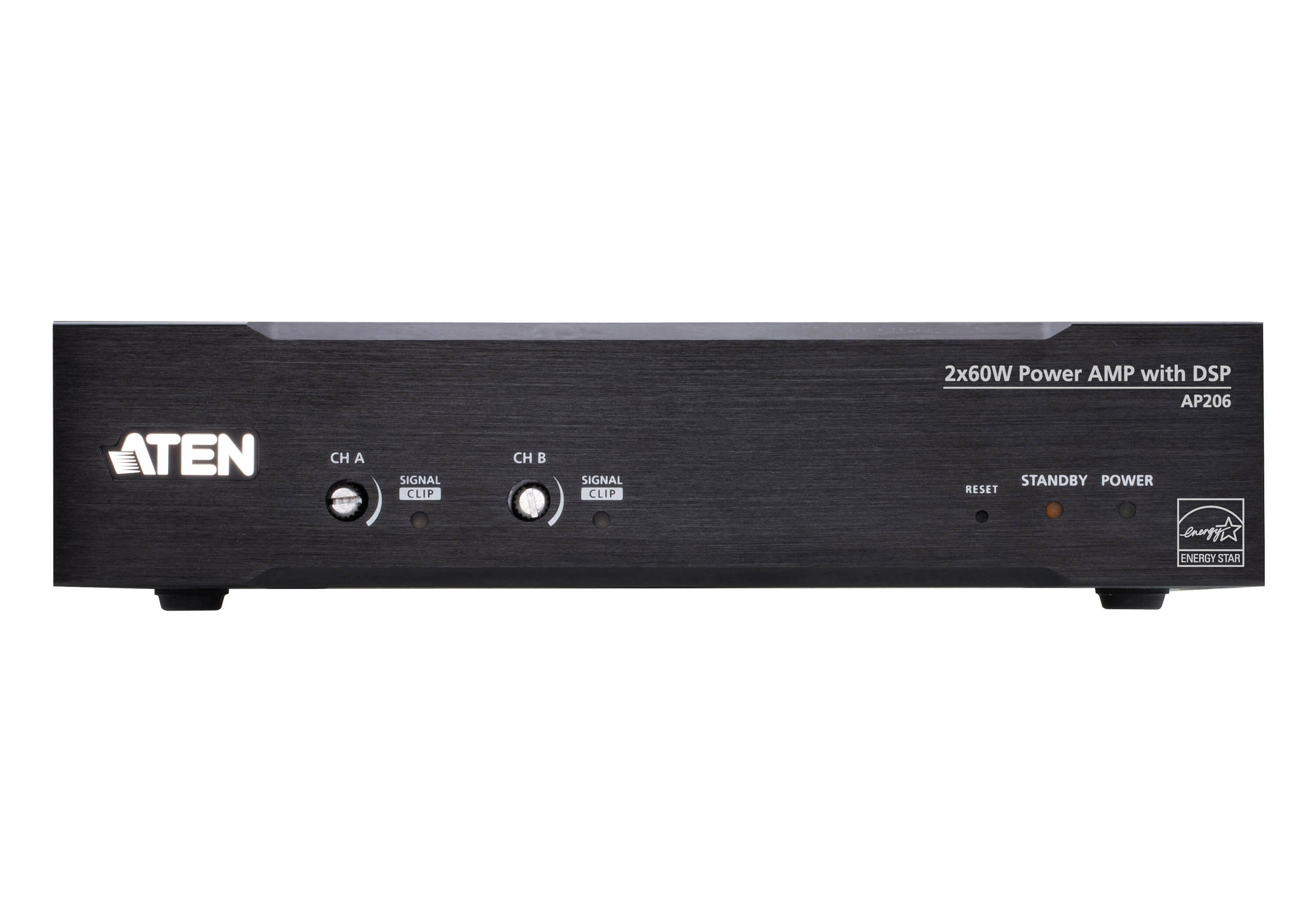 ATEN AP206-AT-G amplificateur audio Noir