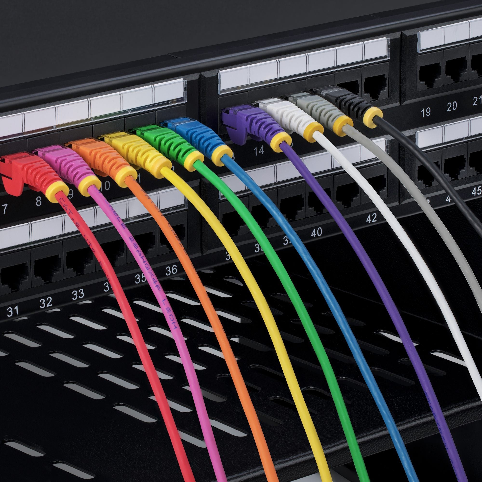 1m Green Slim CAT6 Ethernet Cable