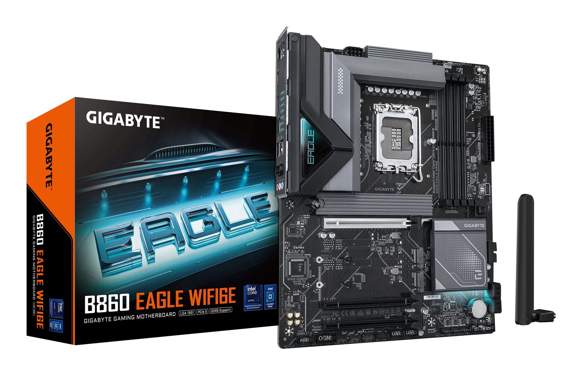GIGABYTE B860 EAGLE WIFI6E carte mere Intel B860 LGA 1851 (Socket V1) ATX